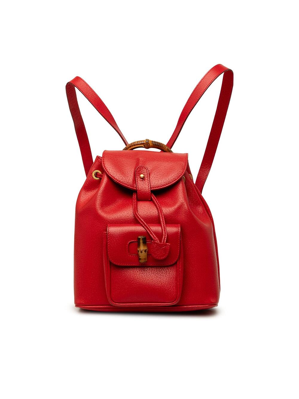 Gucci Calfskin Bamboo Drawstring #346855G42B